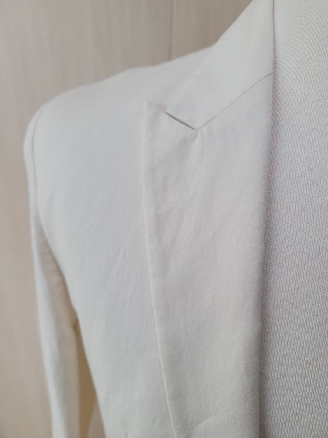 테이트 TATE 남자 원버튼 마혼방 블레이저 100 아이보리 상품이미지3