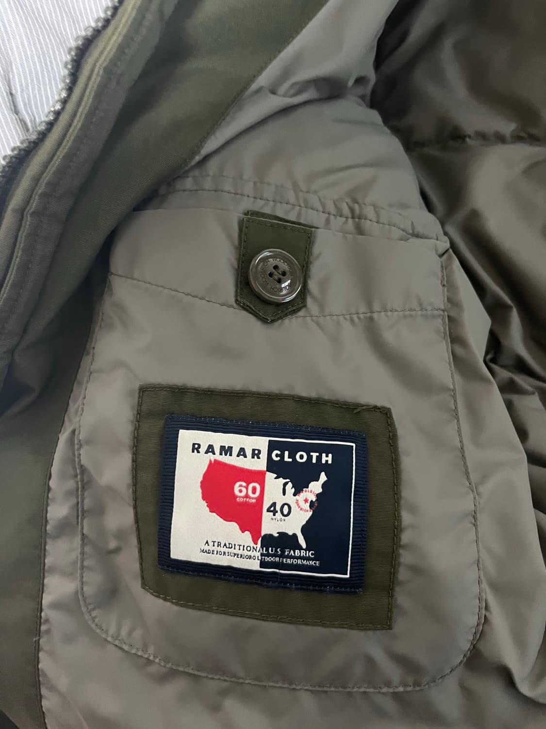 울리치 폴라자켓 카키 M 상품이미지3