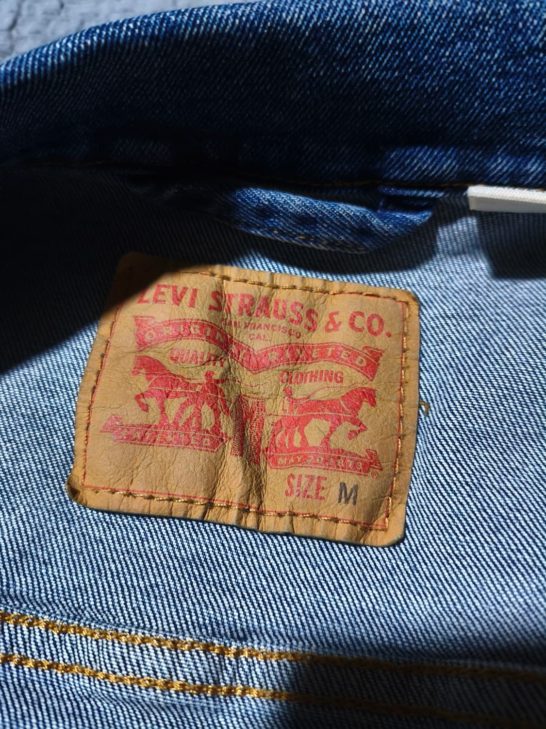 리바이스 청자켓 트러커 m(100~105) 새상품 상품이미지3