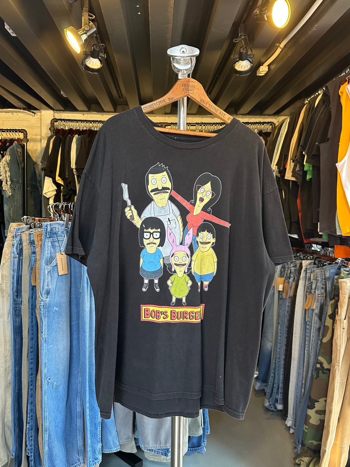 밥스 버거 애니메이션 프린팅 티셔츠 상품이미지1