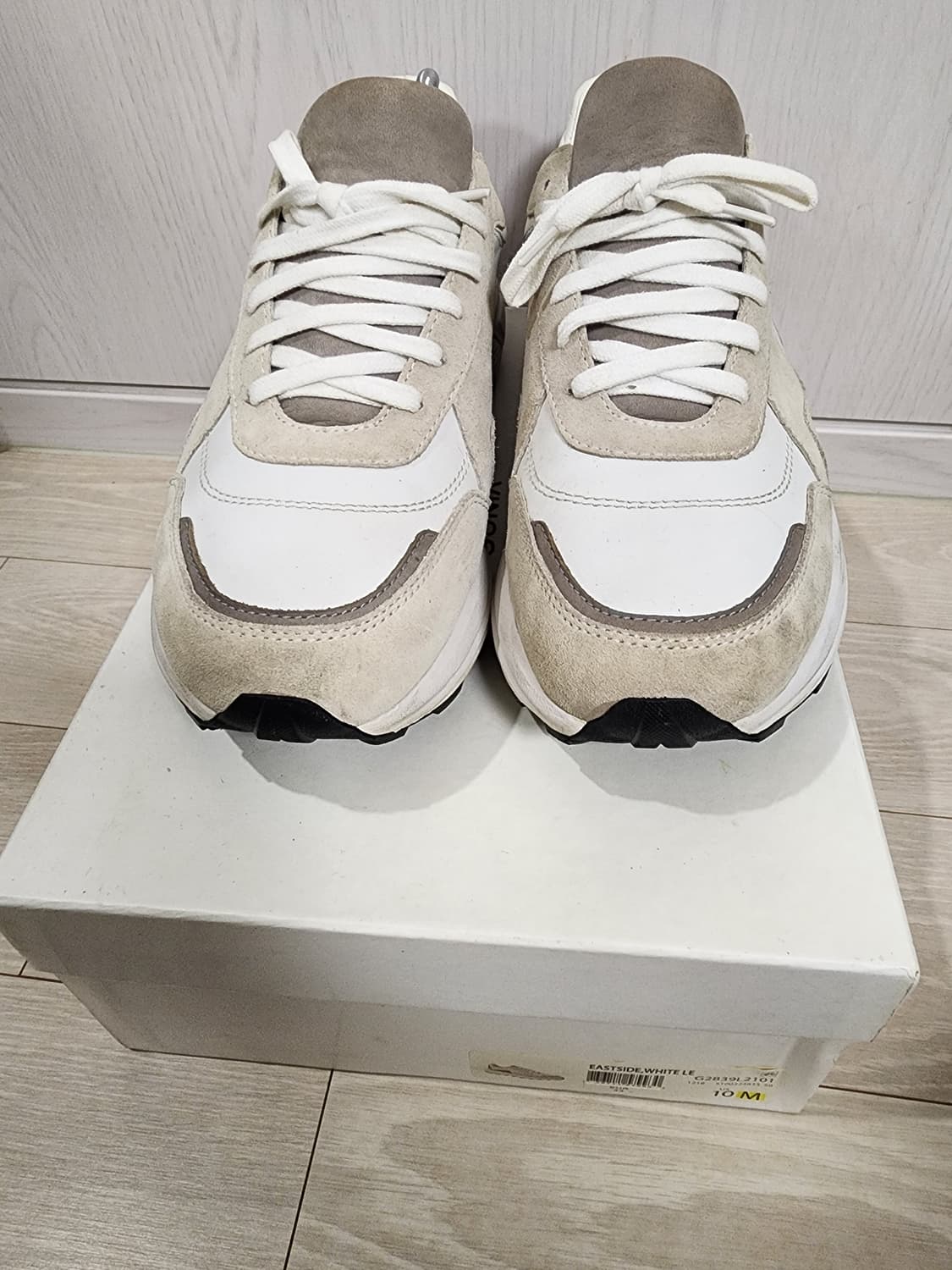 Vince 빈스 EASTSIDE 이스트사이드 화이트 레더 스니커즈 상품이미지4