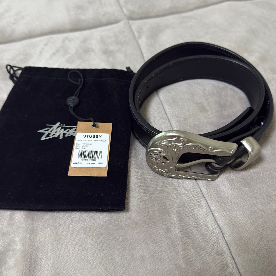 스투시 24SS LINK COWBOY BELT 상품이미지2