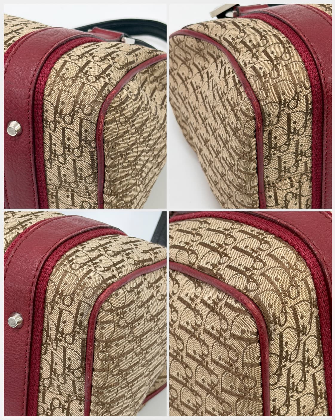 디올 디오리시모 자카드 보스턴백 상품이미지6