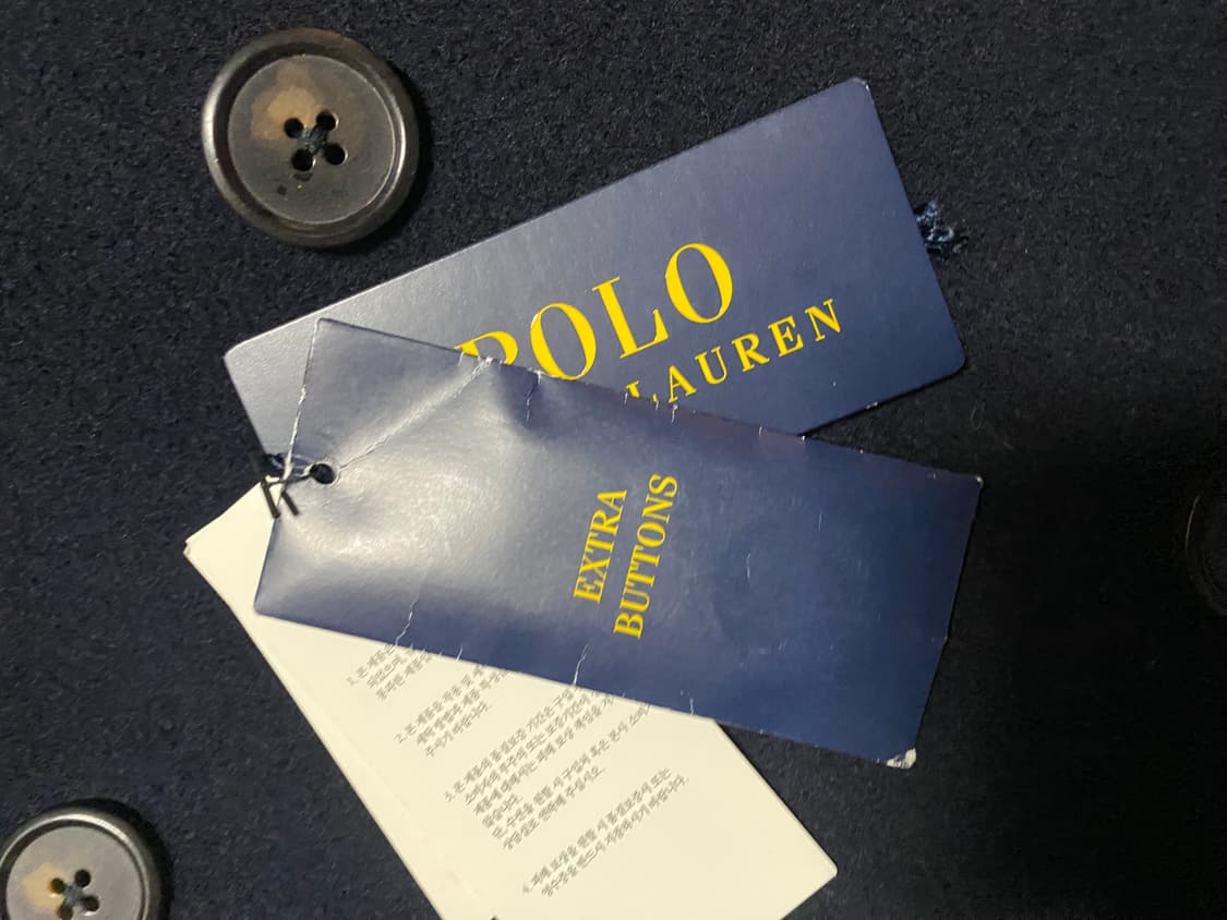 [급처!] 신형 폴로 더블브레스티드 울 블랜드 롱랭스 코트 상품이미지3