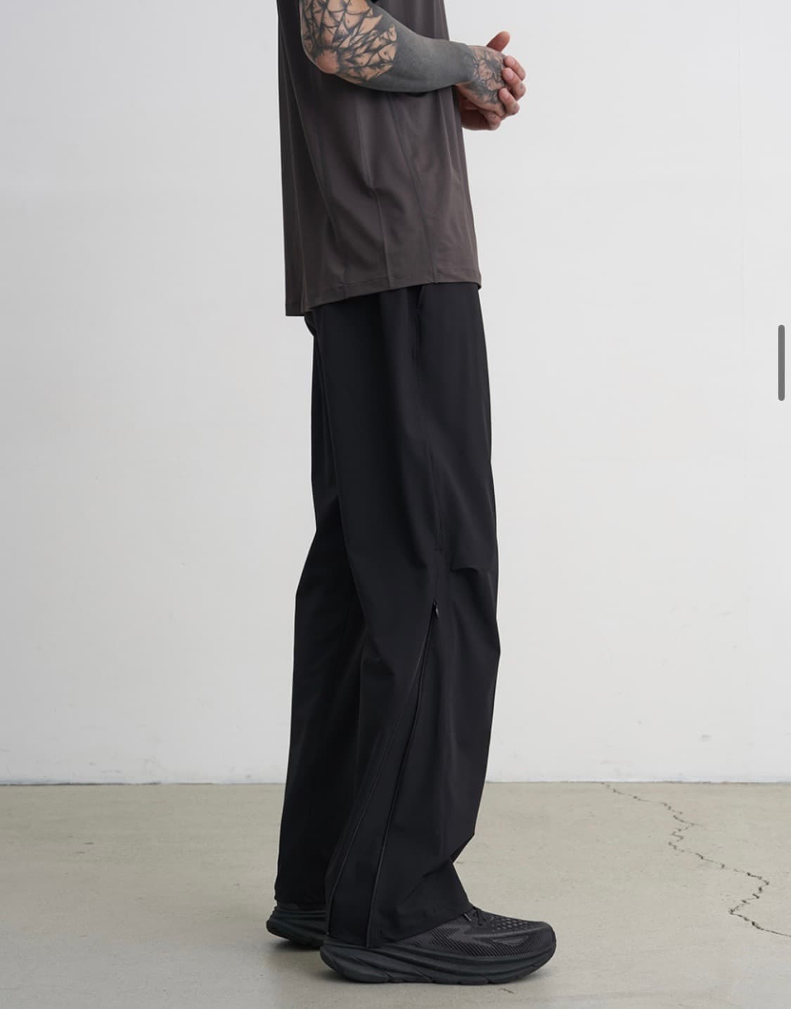 고요웨어 액티브 트라우저 팬츠 블랙 L 상품이미지3