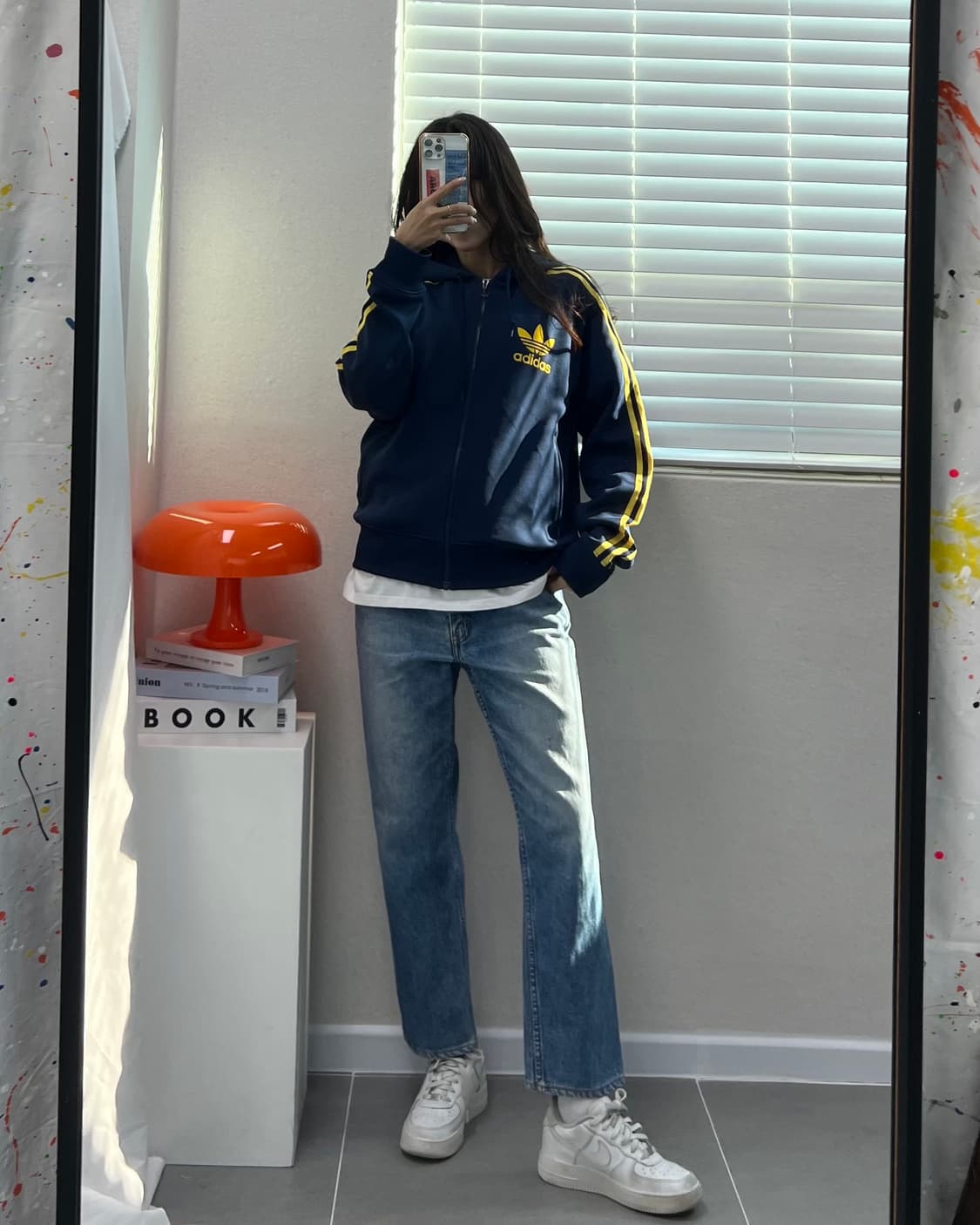 (M)00'S 아디다스 후드집업-M1351 상품이미지6