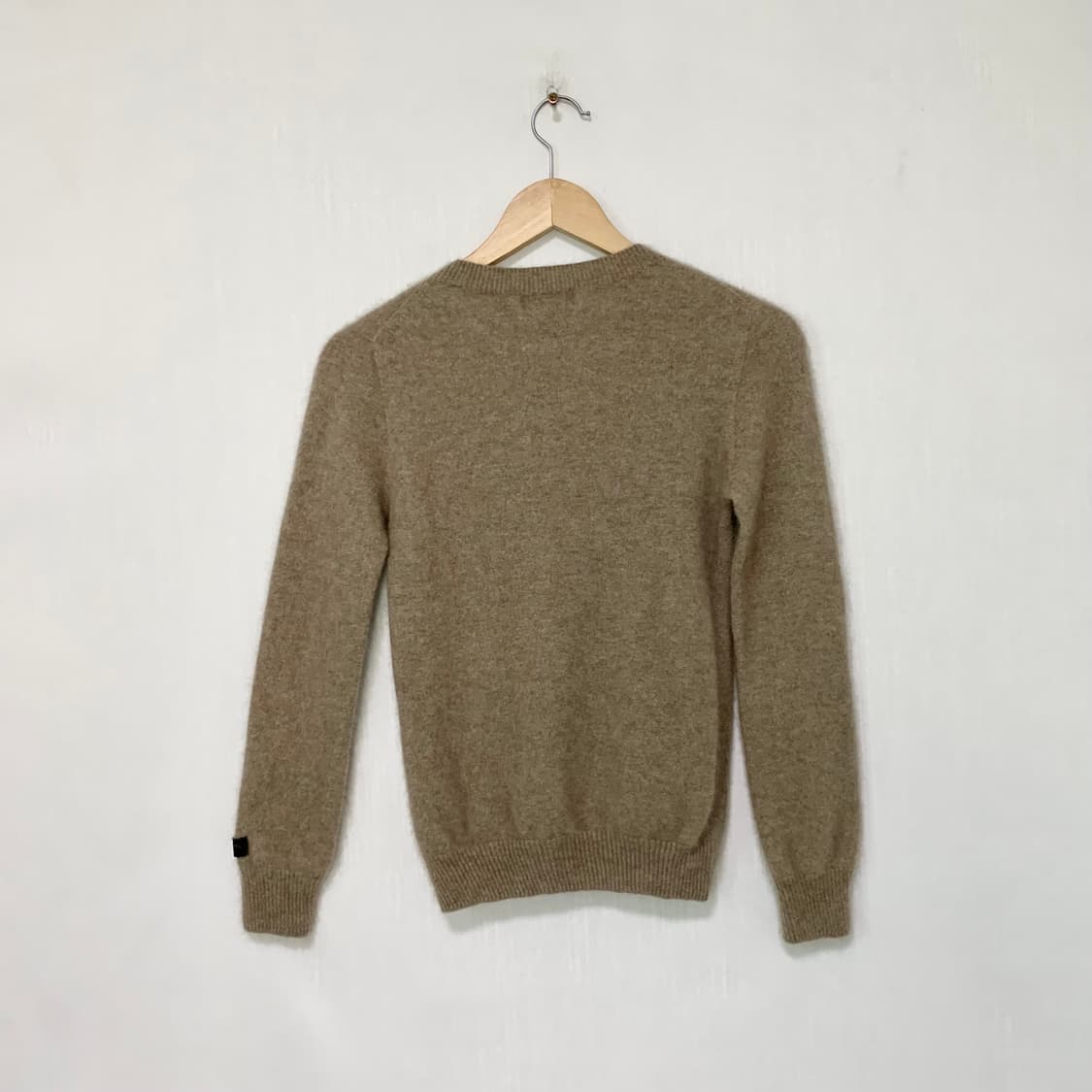 르트와 빈티지 캐시미어 100 스웨터 베이지 여성 니트 스웨터 55  상품이미지6