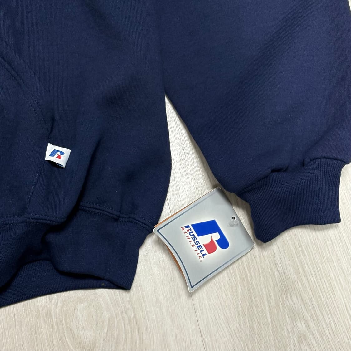 🇲🇽 00s 러셀 후드집업 네이비 (새상품) 상품이미지5