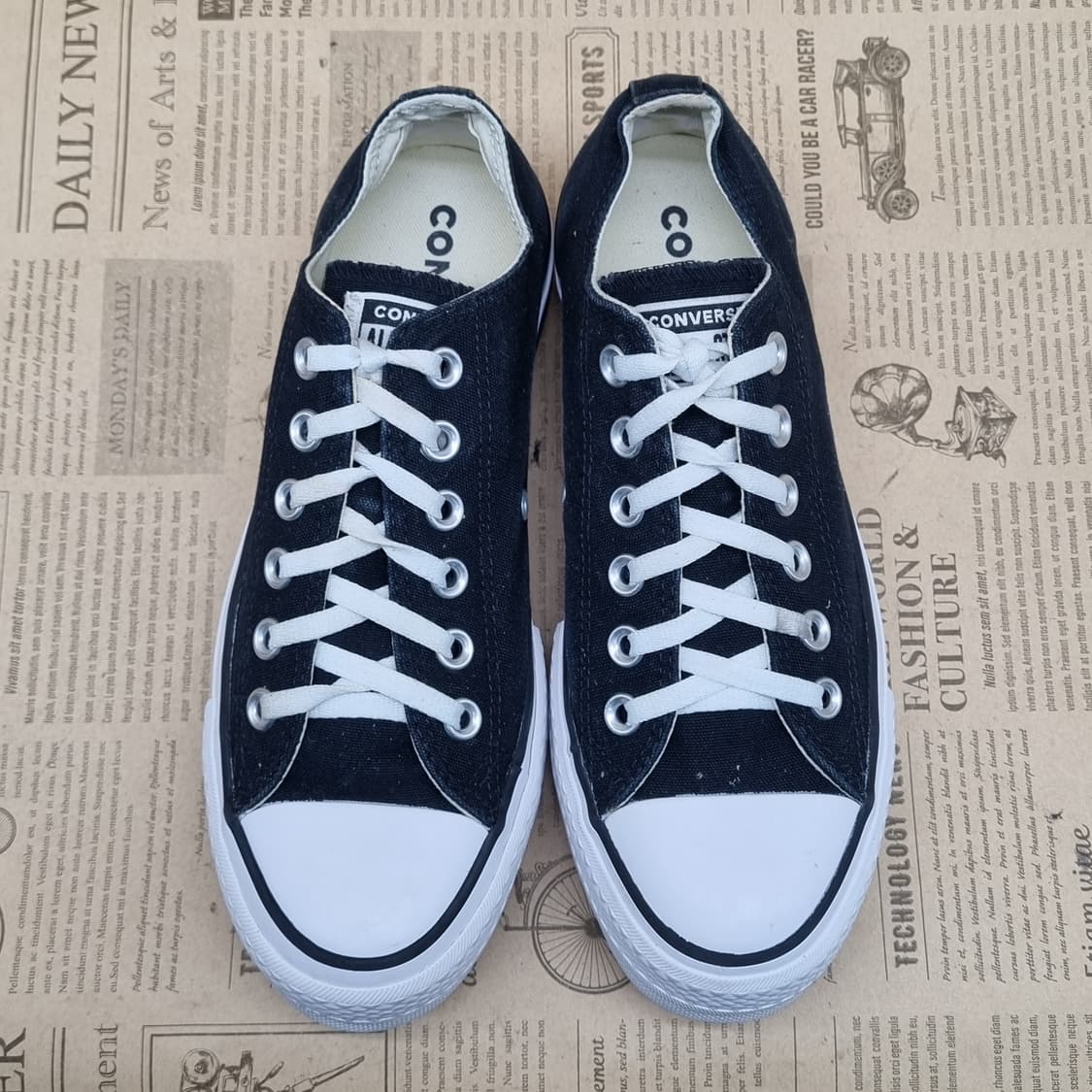 컨버스 리프트 블랙 스니커즈240 상품이미지2