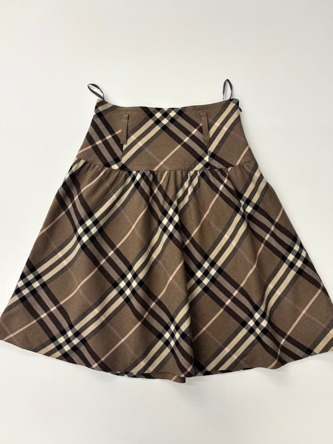 Burberry 버버리 노바체크 울 플리츠 스커트 상품이미지4