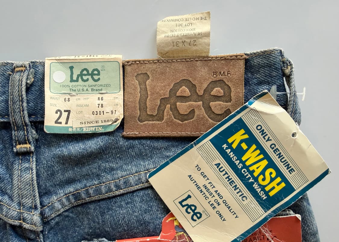 1990s Lee 데님 (size 27) 미사용 새제품 상품이미지2