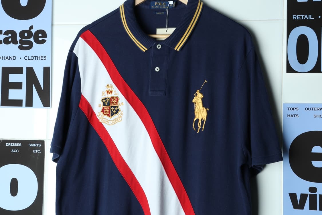 (XL-3XL) 폴로 랄프로렌 반팔 카라 티셔츠 USA 럭비-H31839 상품이미지3