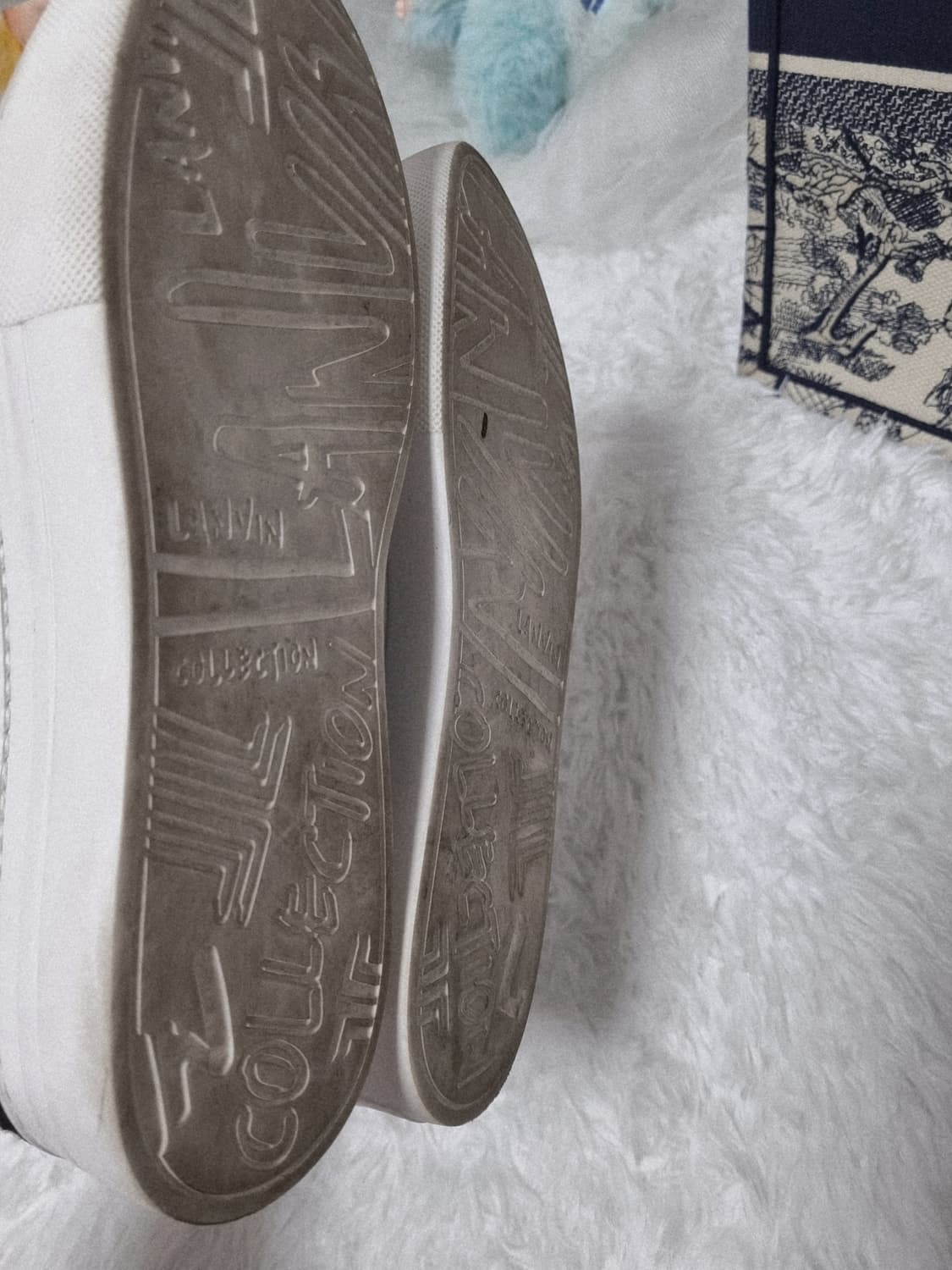 정품) 랑방 컬렉션  자수 스트랩  스니커즈  상품이미지6