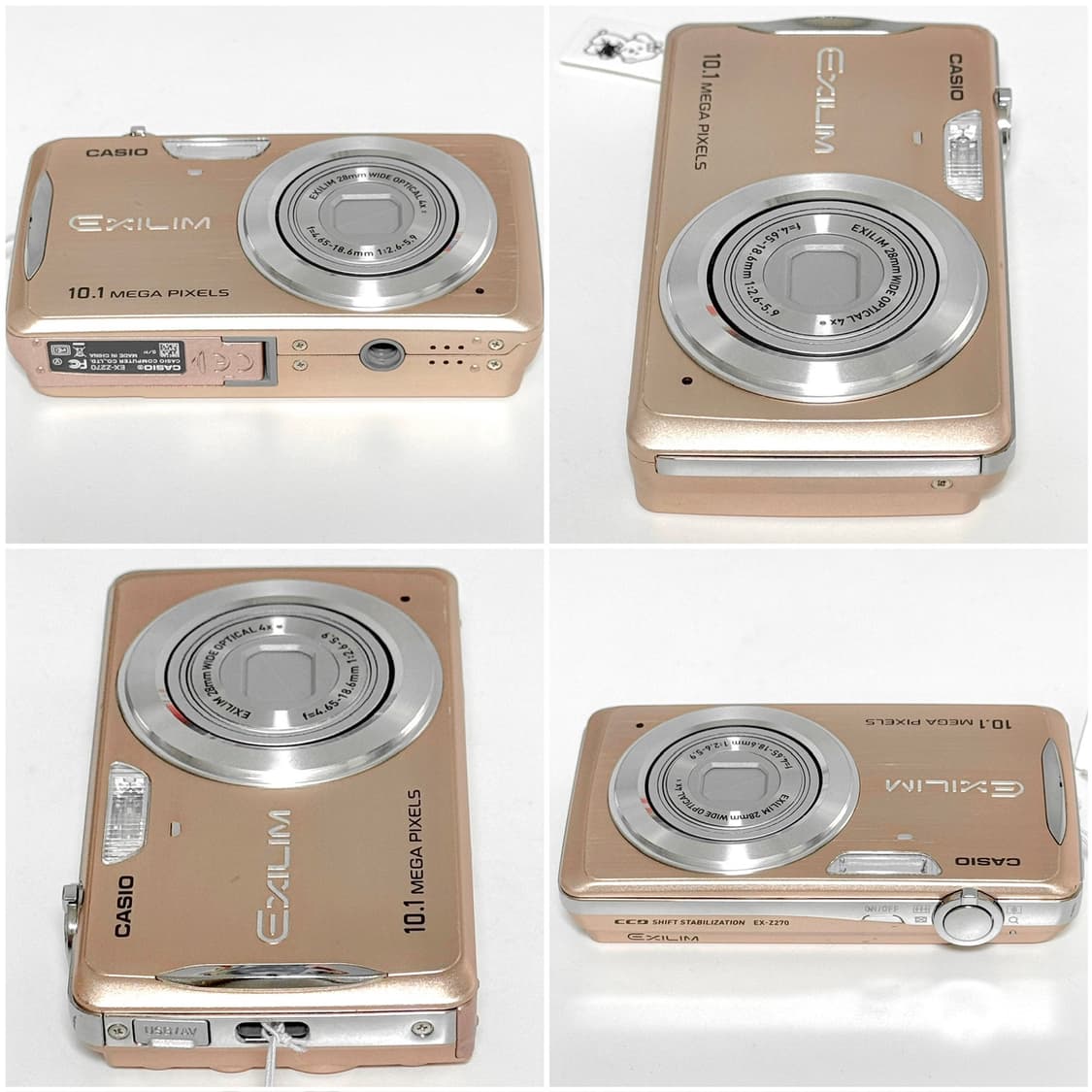 카시오 엑슬림 Z270 로즈골드 빈티지디카 상품이미지6
