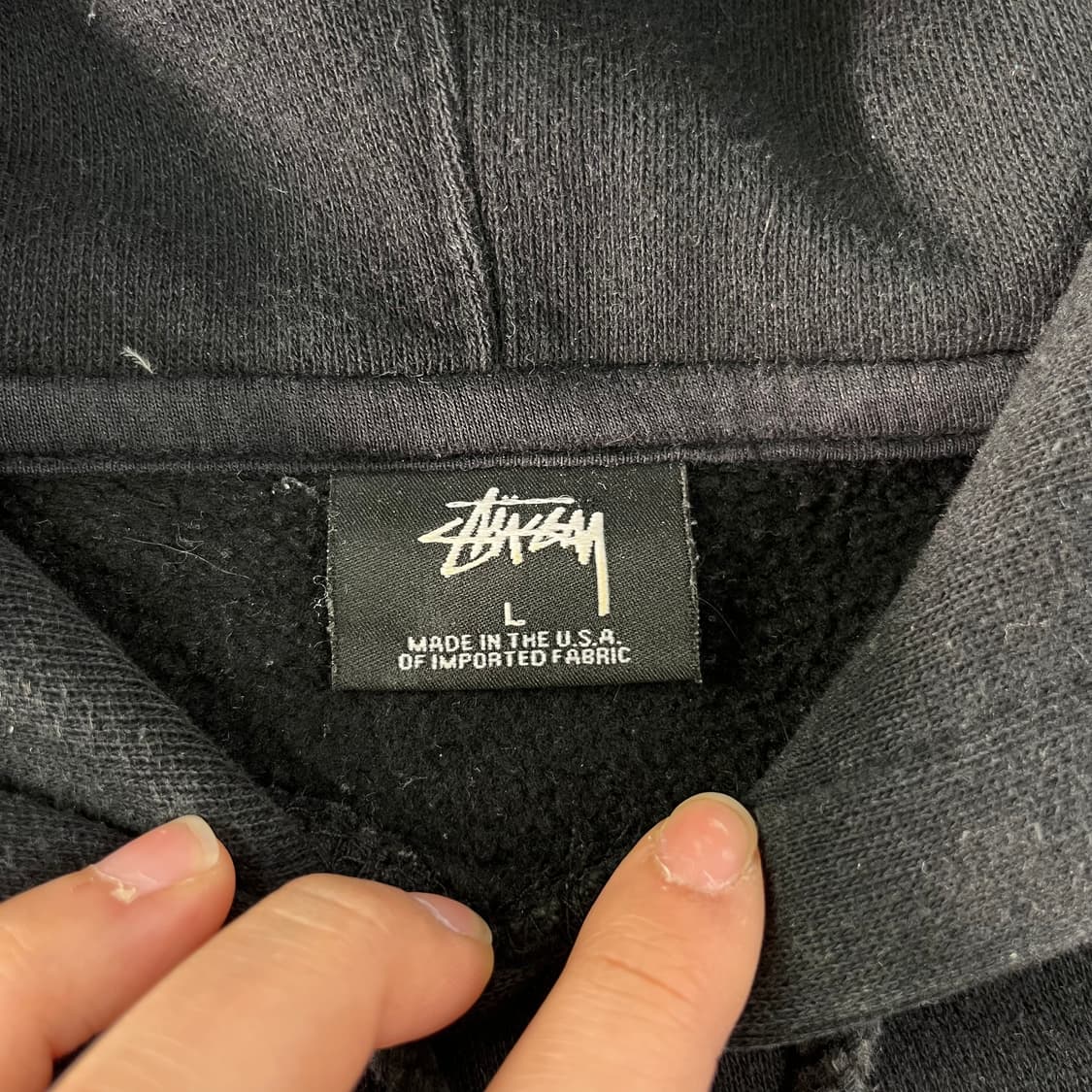 100 스투시 도쿄 스펠아웃 후드티 상품이미지3