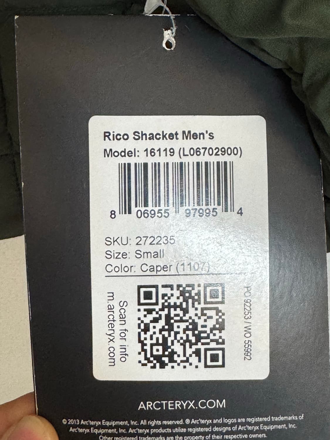 아크테릭스 퀄팅 다운 자켓 상품이미지9