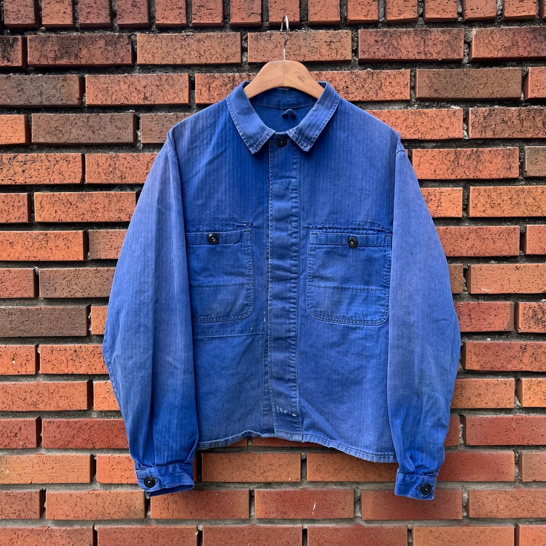 빈티지 HBT 프렌치 워크 자켓 (100-105) 상품이미지1