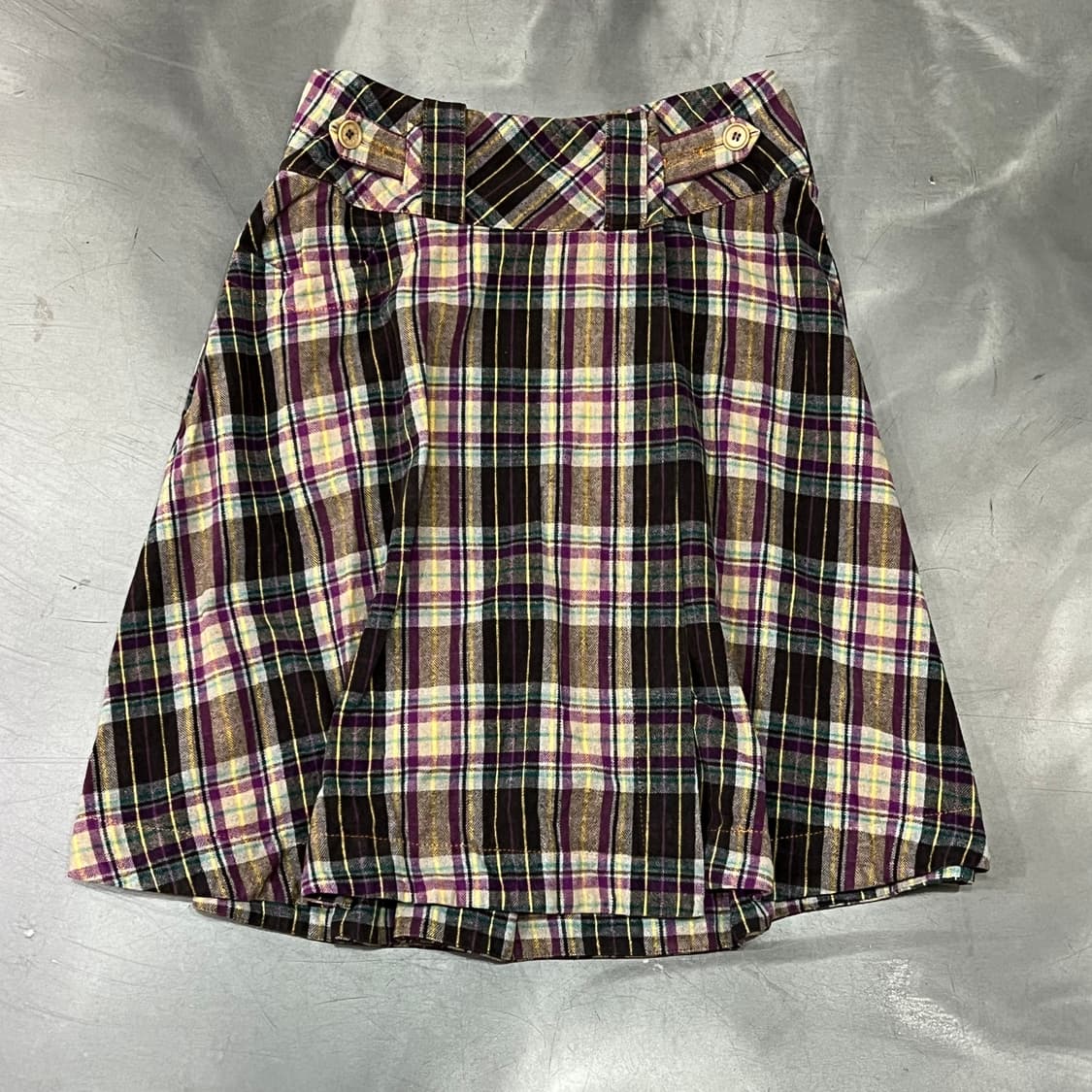  막스앤코 체크 미디 스커트 y16342 상품이미지1