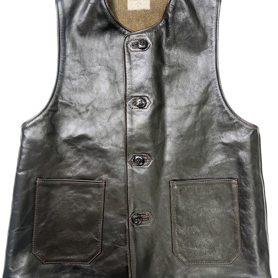 리얼맥코이 호스하이드 JERKIN VEST (38) 상품이미지5