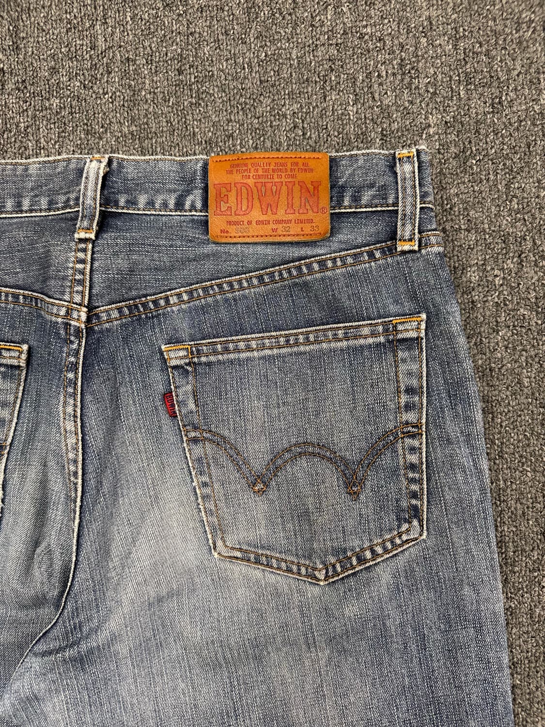 32)에드윈 빈티지 워싱 50303 데님팬츠 상품이미지7