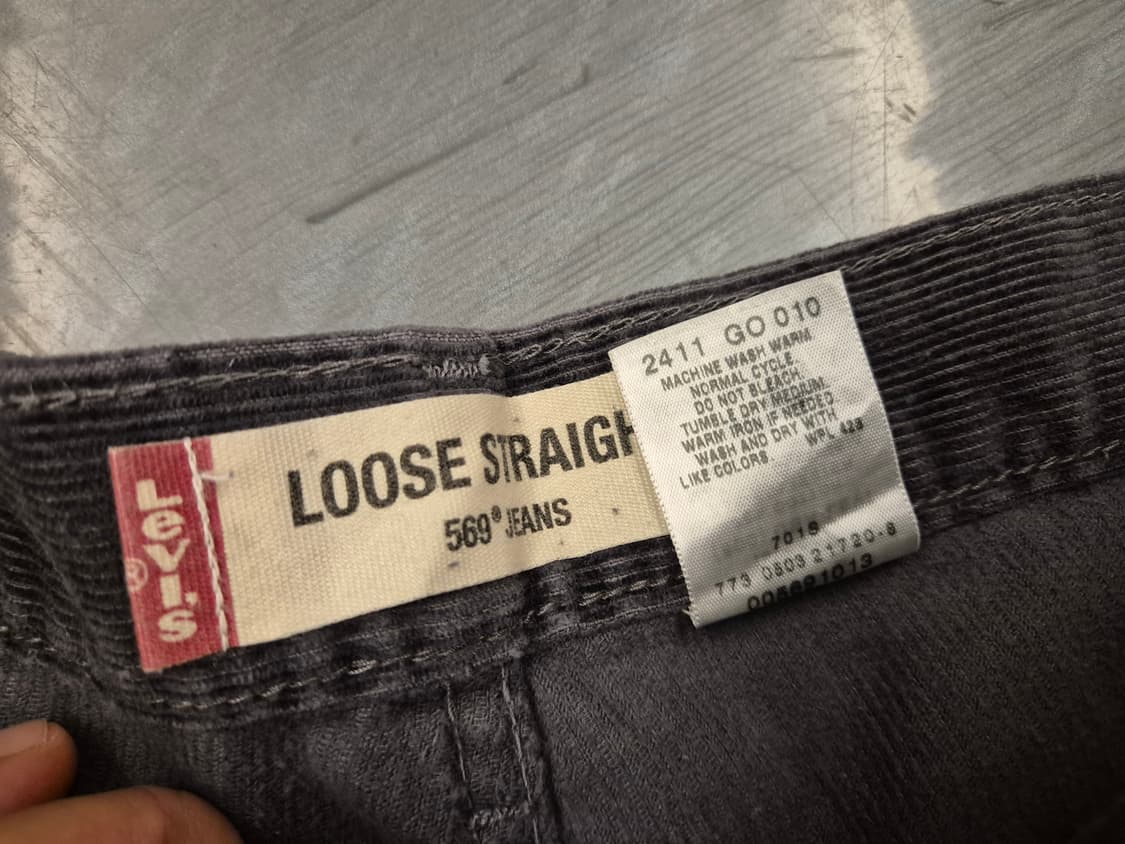 00s 리바이스 569 코듀로이 팬츠 상품이미지6