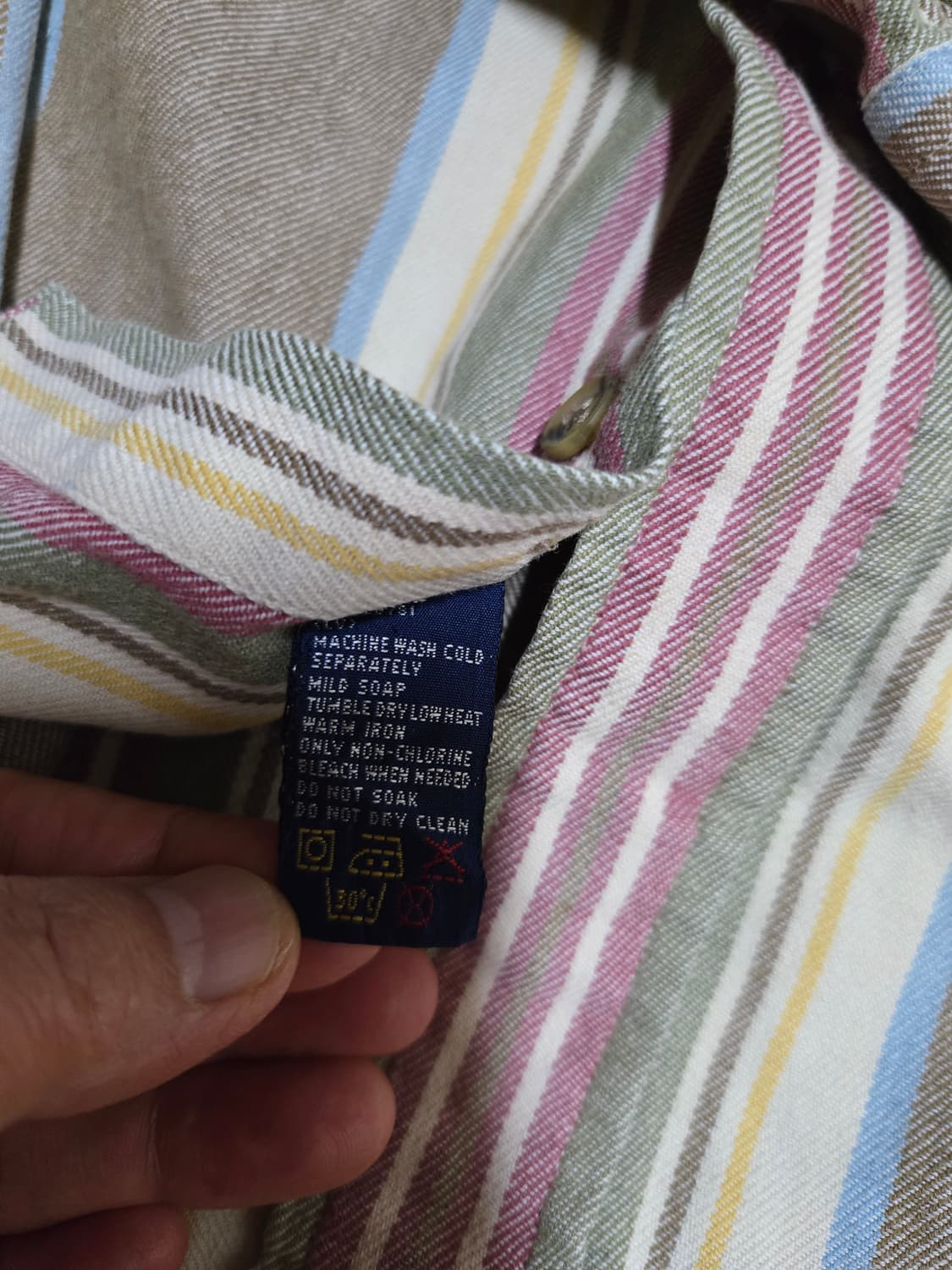 타미힐피거 스트라이프 월계관 셔츠 상품이미지8