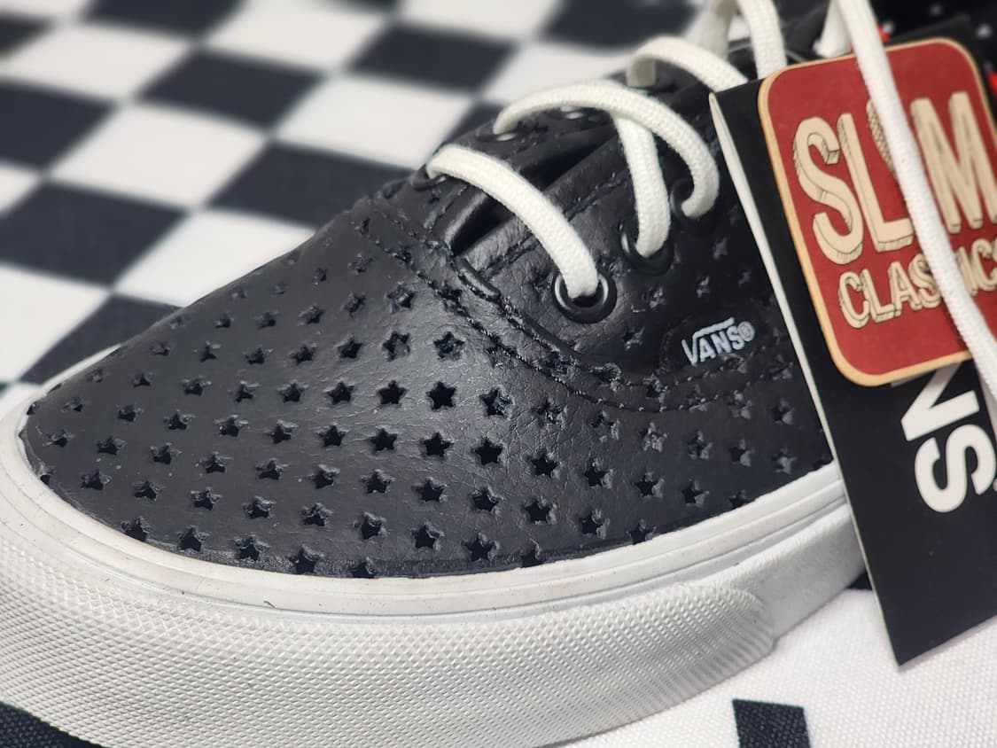 Vans Authentic SlimPerfStars 블랙 스니커즈 220 상품이미지2