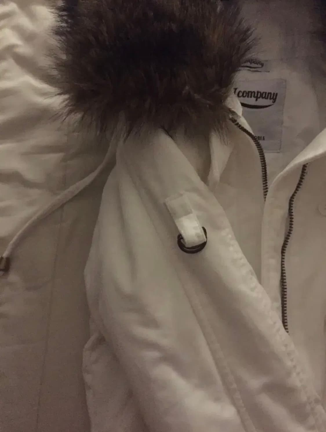 아마네 n2b 스웨이드 무스탕 퍼 후드 점퍼 상품이미지3