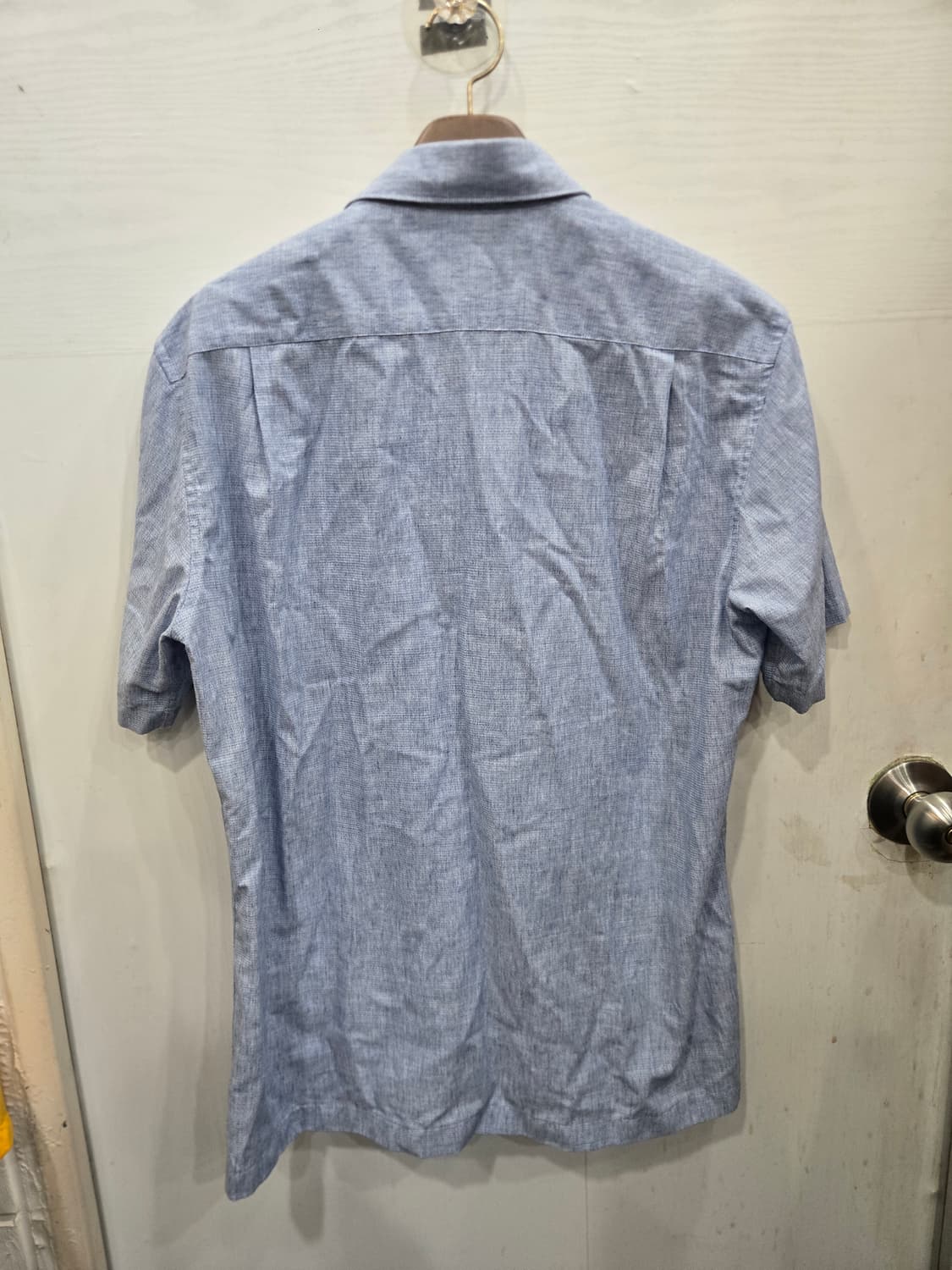 L,100 )) DAKS 닥스 카라 반팔 셔츠! 시원한 색상~ 상품이미지3