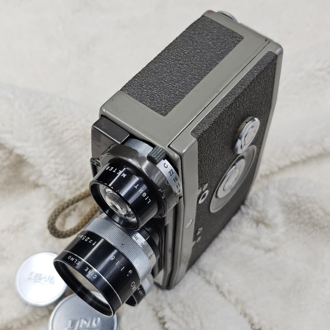 정상작동 엘모 빈티지 8mm 무비카메라 ELMO 필름카메라 필카 캠코더 상품이미지3