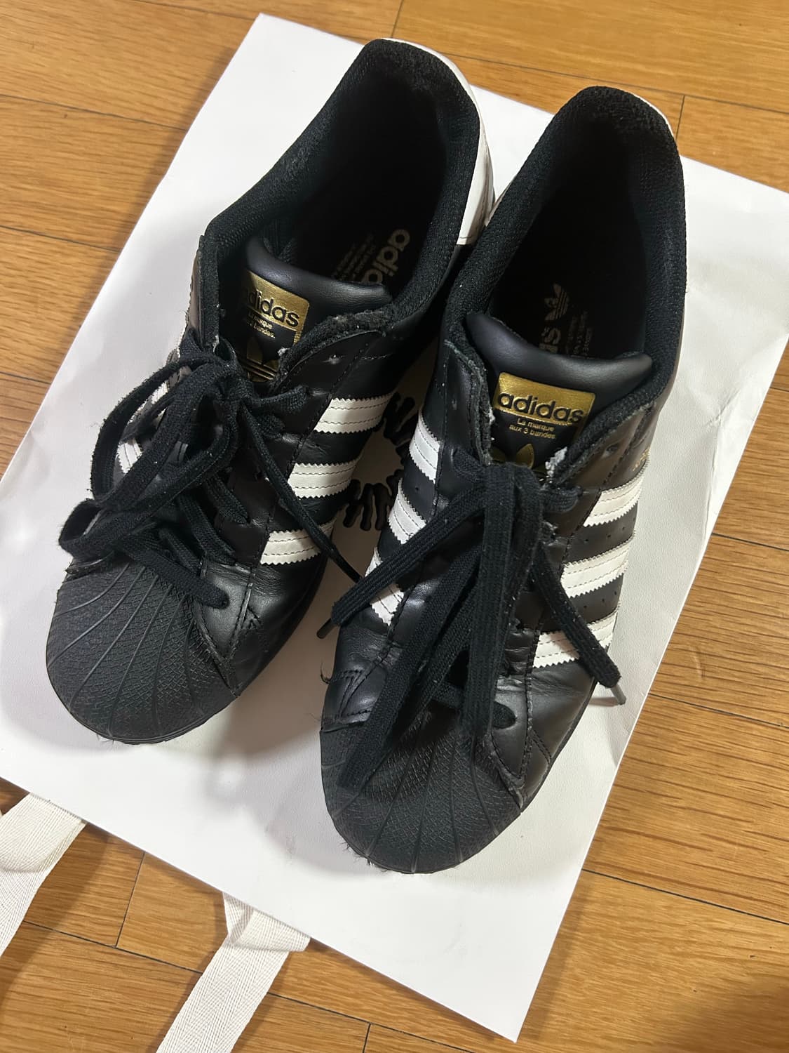 아디다스 슈퍼스타 블랙 280 상품이미지1