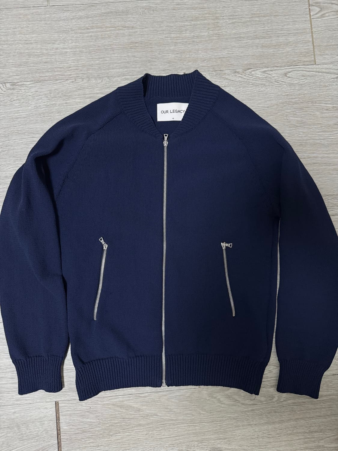 아워레가시 니트 집업 상품이미지2