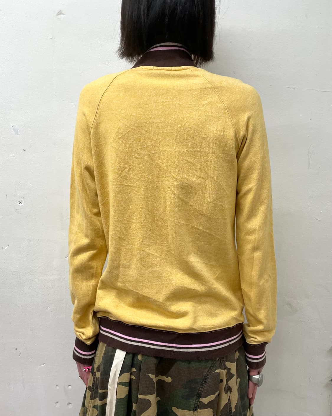 Retro Mustard TINGLE Coloring Zip-Up 상품이미지2