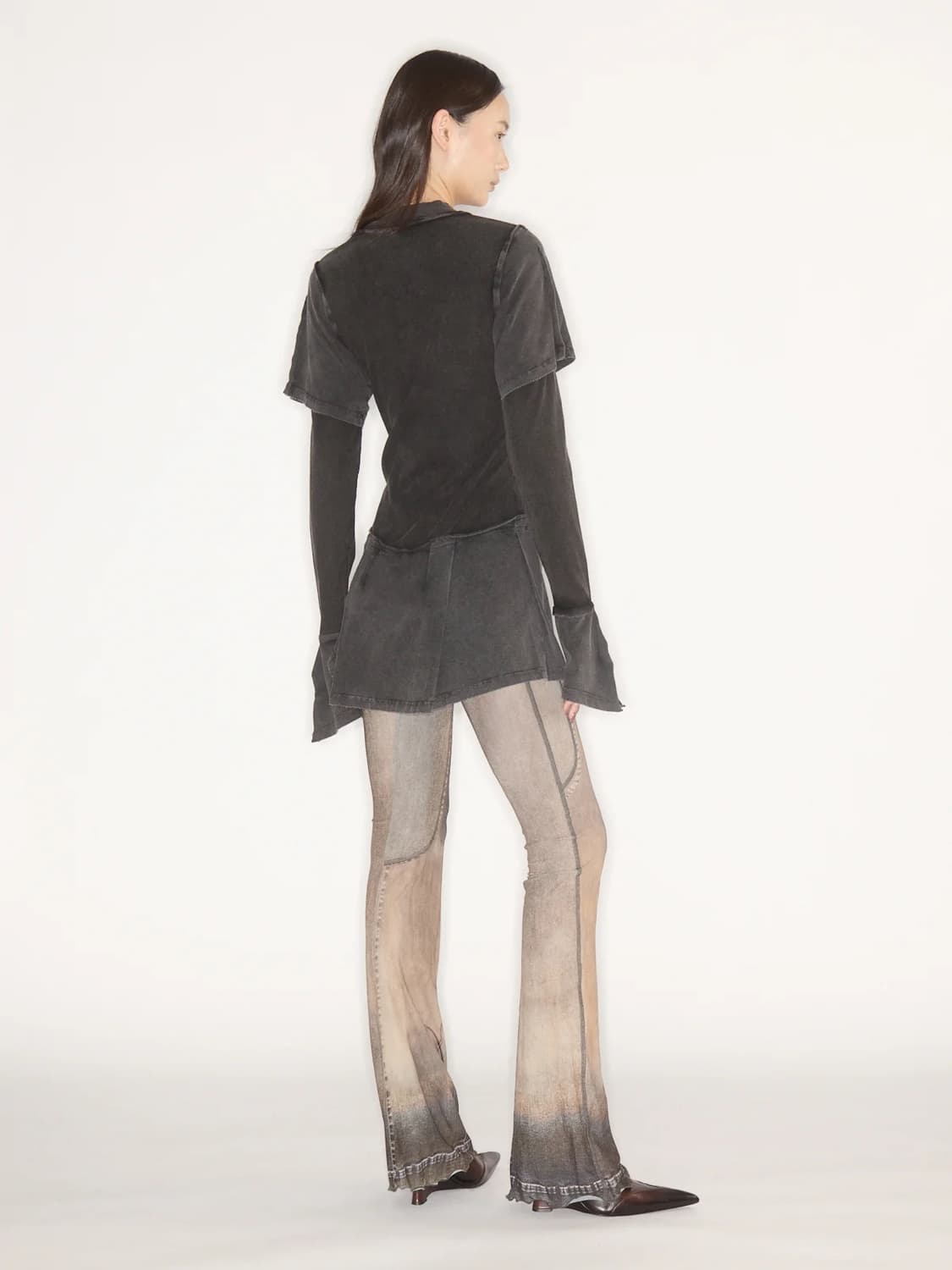 [XS,S]노울스 25fw BELLONA 워싱 드레스 상품이미지3