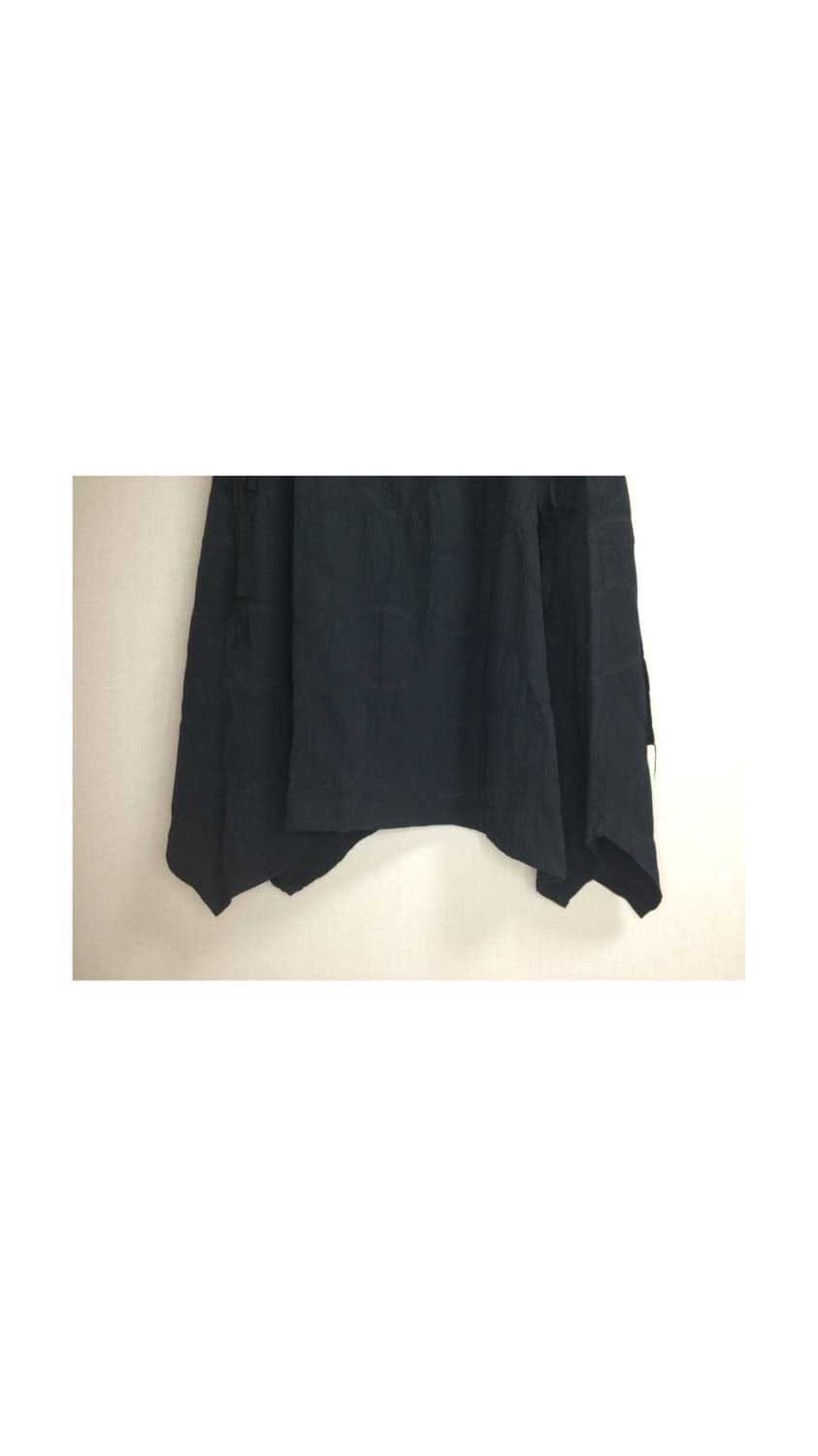 빈티지 블랙 카고 컷 밴딩 스커트 상품이미지3