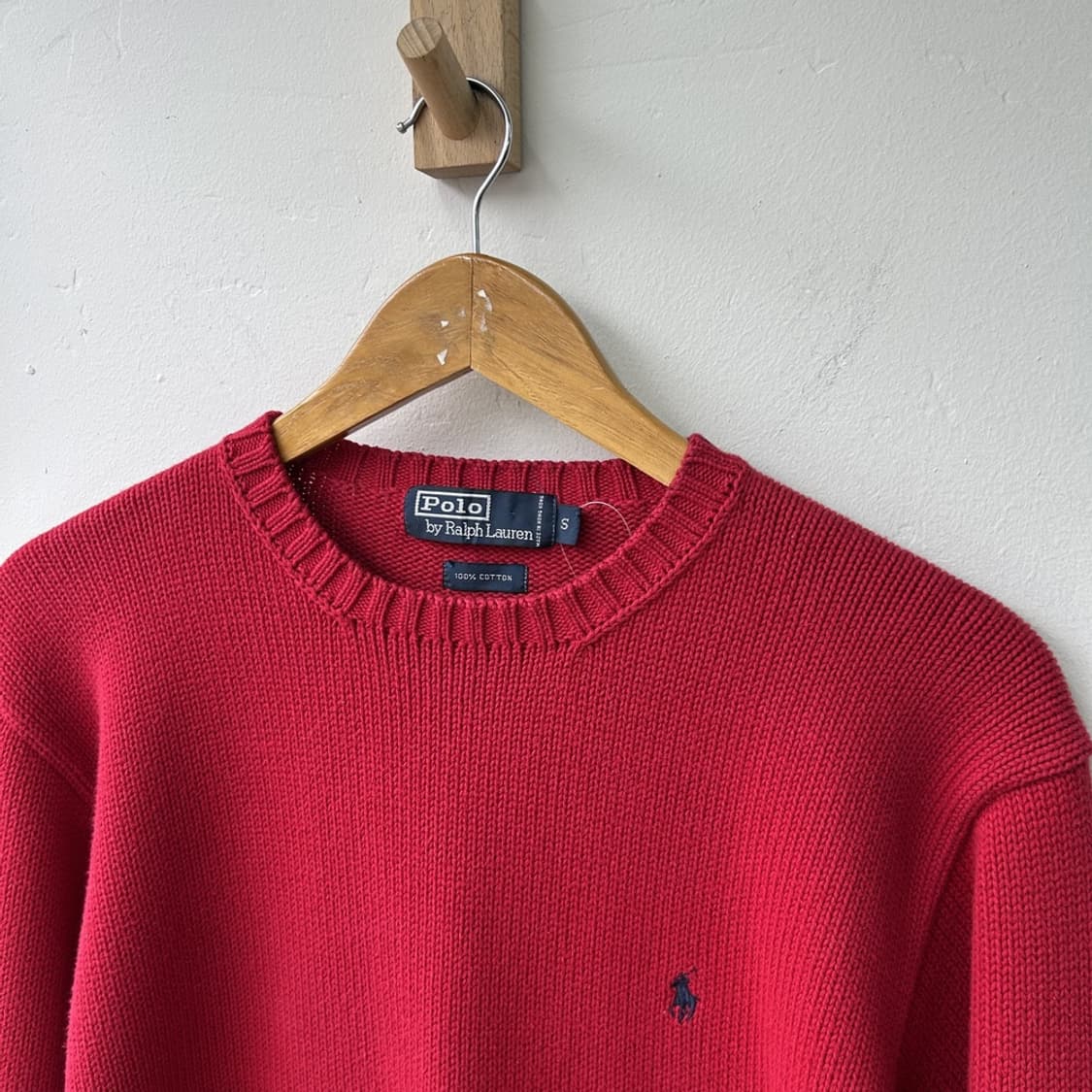 15959 - 폴로 랄프로렌 레드 니트 상품이미지3