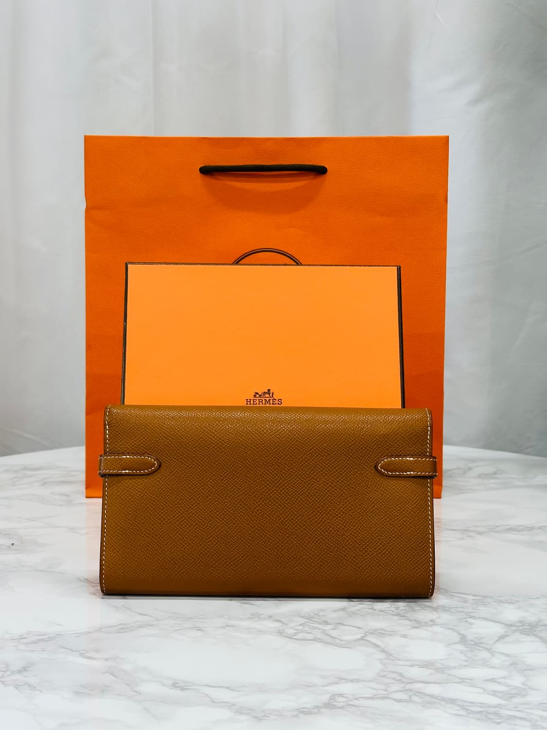 에르메스 켈리 앱송 금장 장지갑 상품이미지6