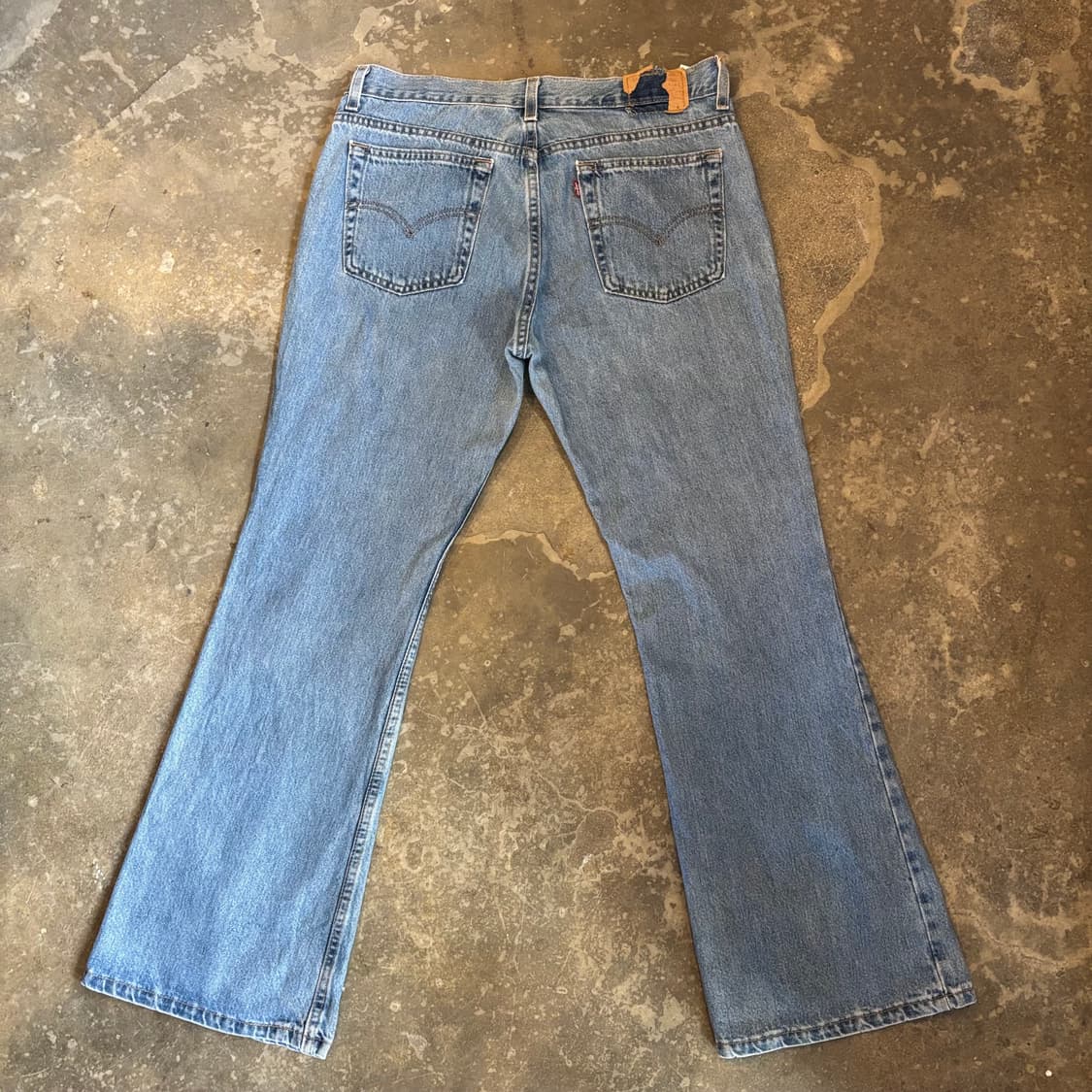 00년대 미국 리바이스 521 플레어진 상품이미지2