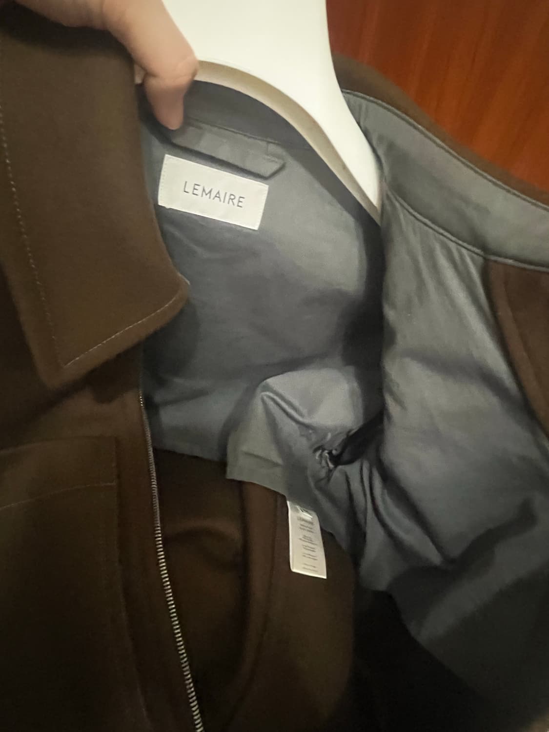 르메르 울 블루종 브라운 46 상품이미지4