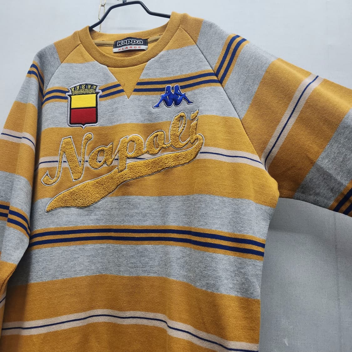 카파 스트라이프 로고 맨투맨 XL(XL) 상품이미지3