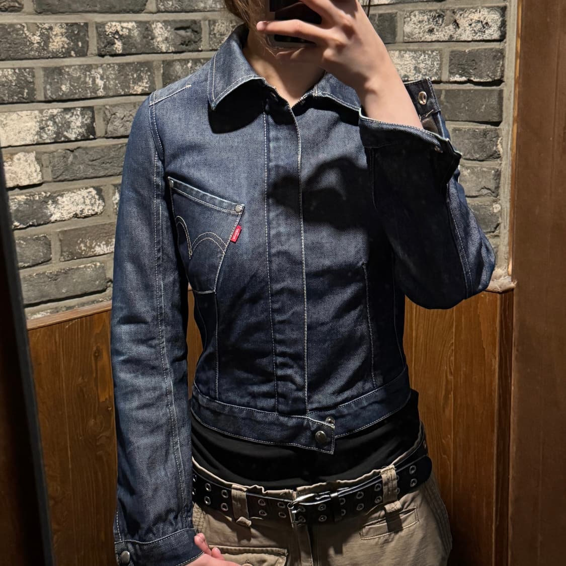 M) 리바이스 엔지니어드 데님 청 자켓 걸즈 하이틴 상품이미지9