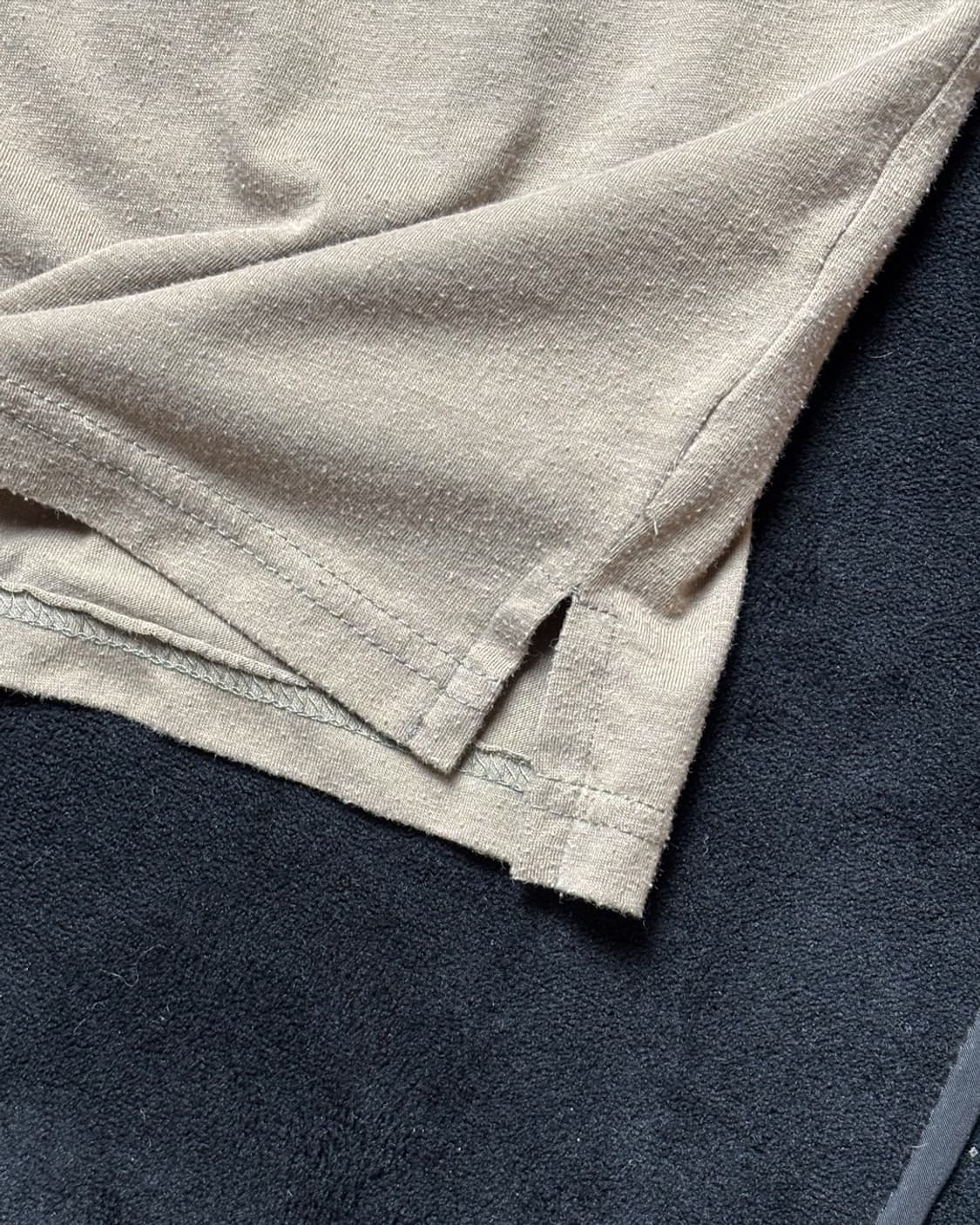 일본빈티지 브라운 나시형 티셔츠 상품이미지5