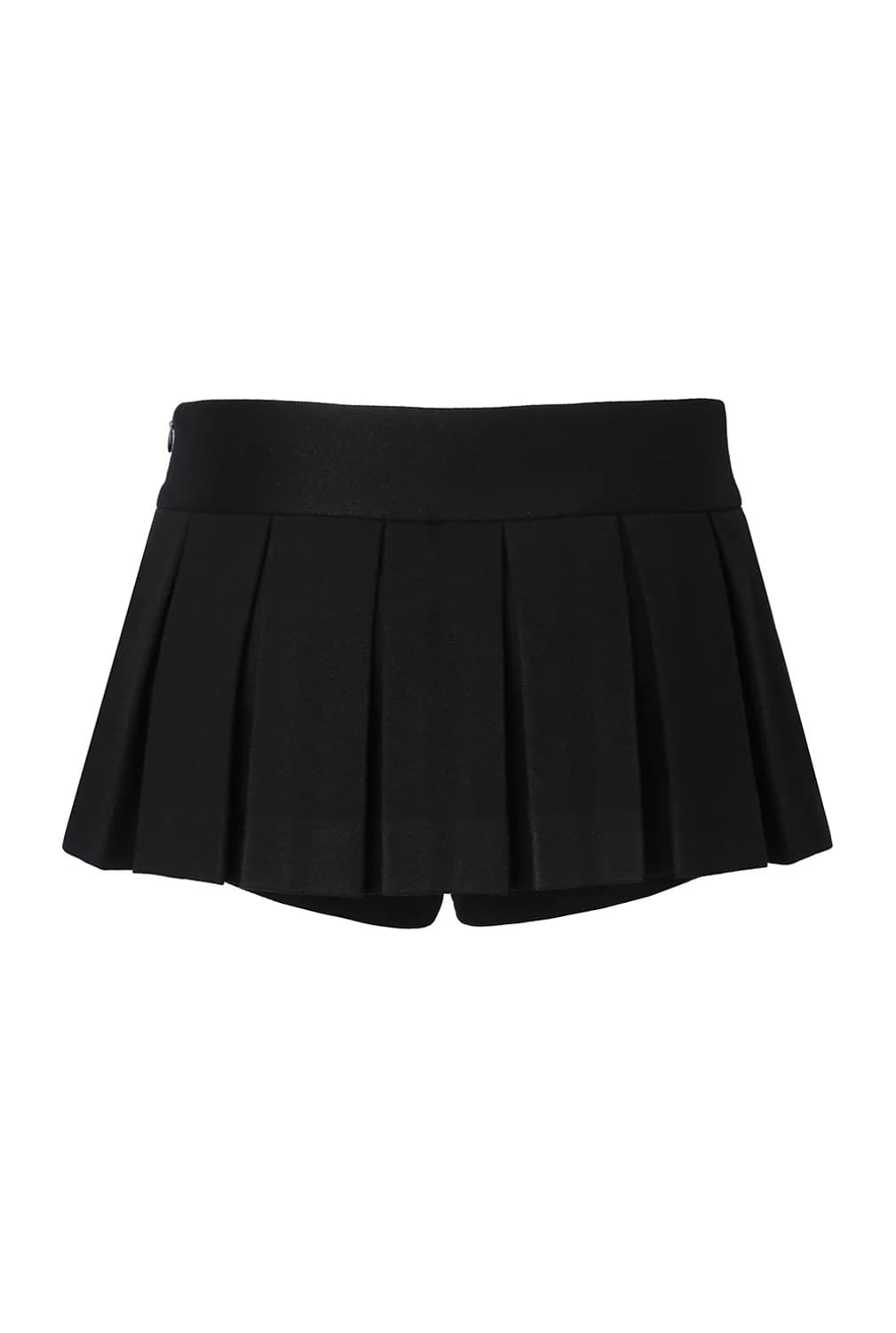 쓰리타임즈 lowe 플리츠 스커트 블랙 상품이미지2