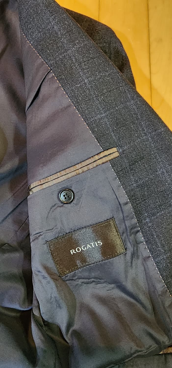 로가디스 진그레이 모직 자켓 L(103) 상품이미지8