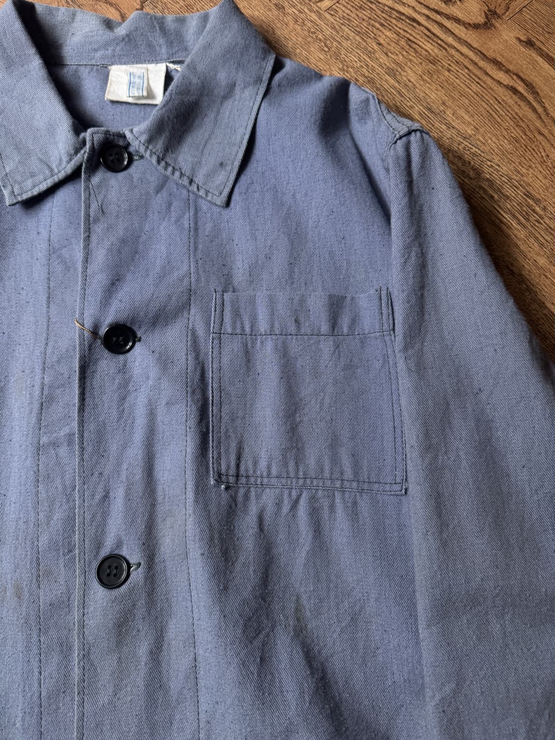 [L]90's 빈티지 트윌코튼 3포켓 프렌치 워크 자켓 상품이미지3