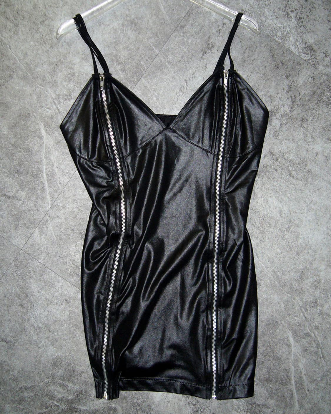 Leather Sleeveless Dress 상품이미지1