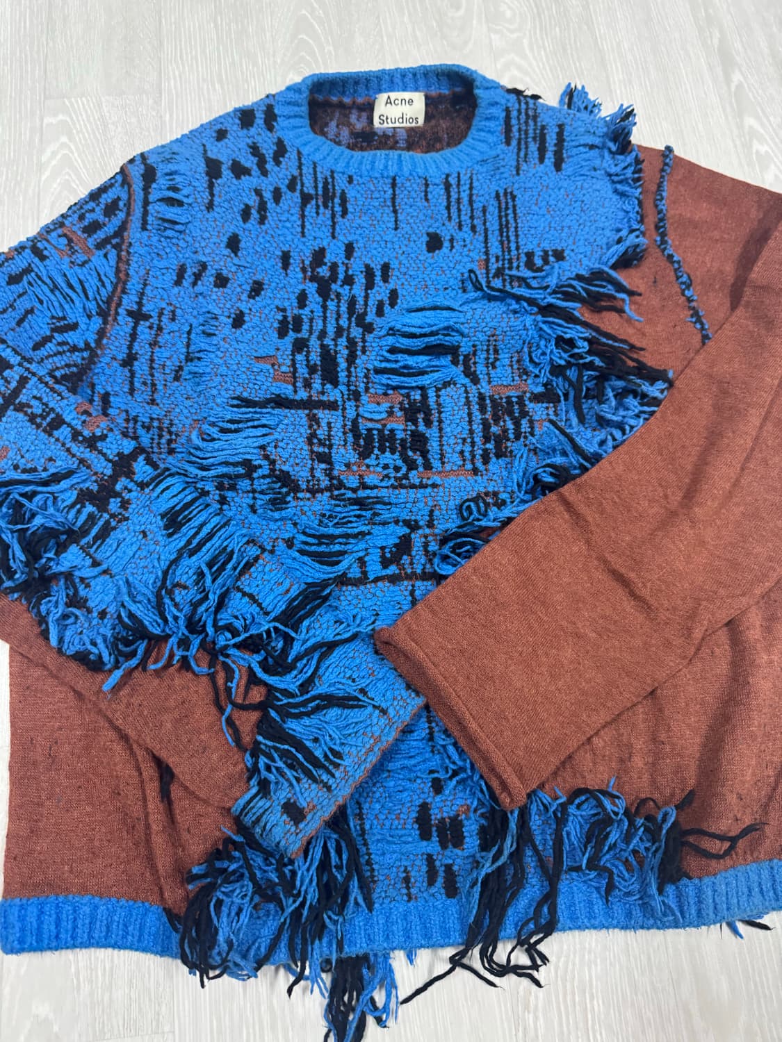 아크네 18AW 니트 xs 상품이미지2