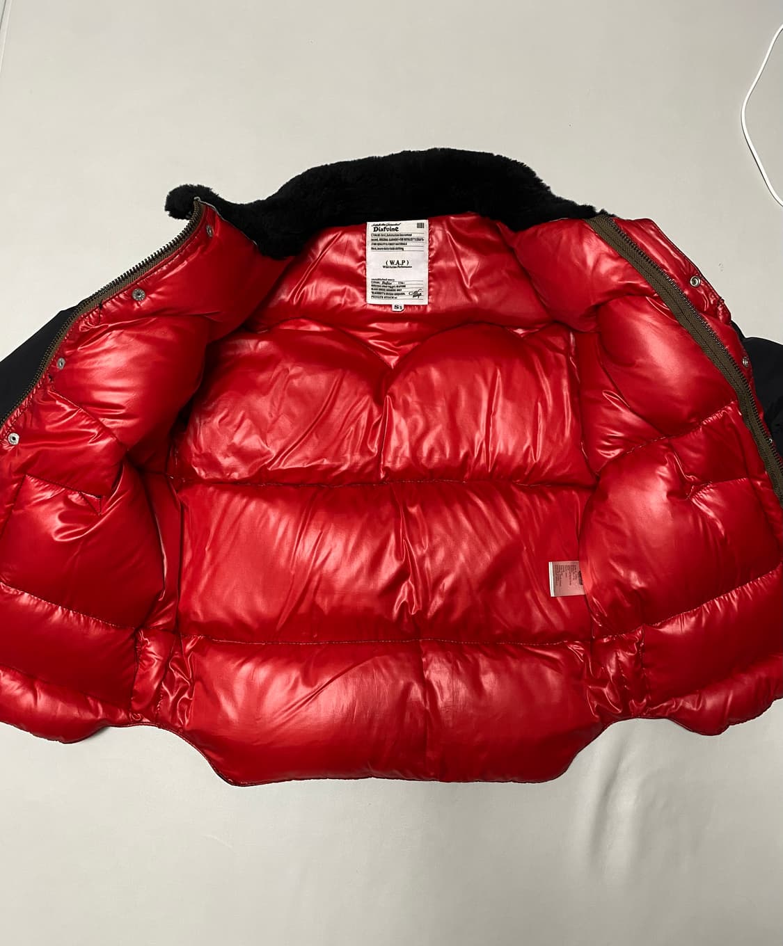 디아프바인 웨스턴 요크 레더패딩 S 상품이미지3