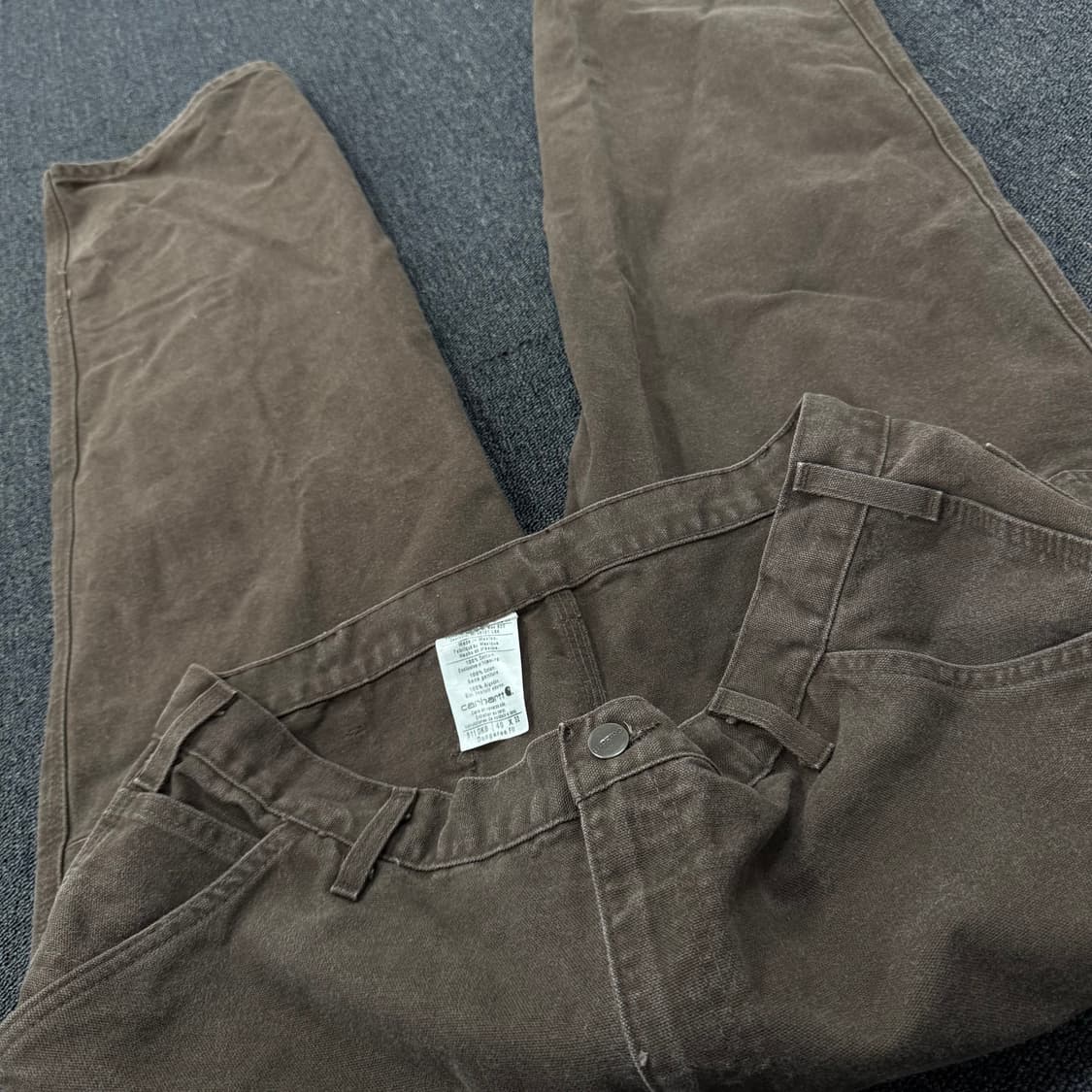 칼하트 B11 DKB 카펜터 덩가리핏 워크 팬츠 상품이미지9