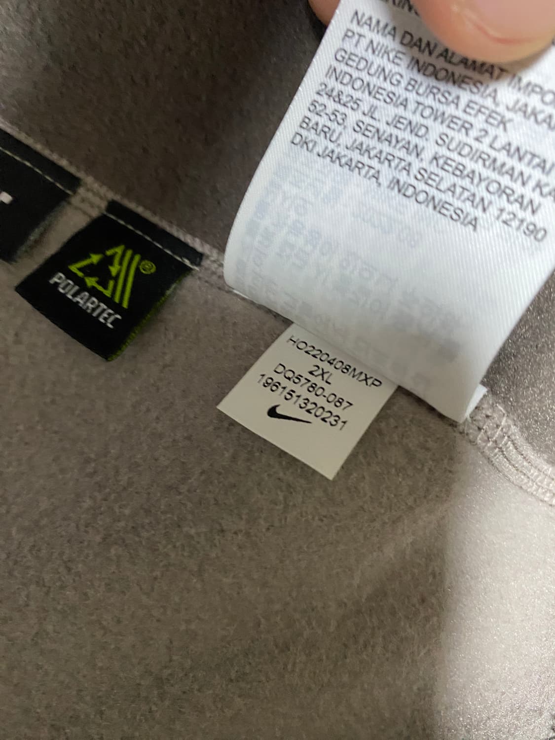 나이키 ACG 폴라텍 울프트리 풀오버 후드 아노락 XXL 상품이미지4